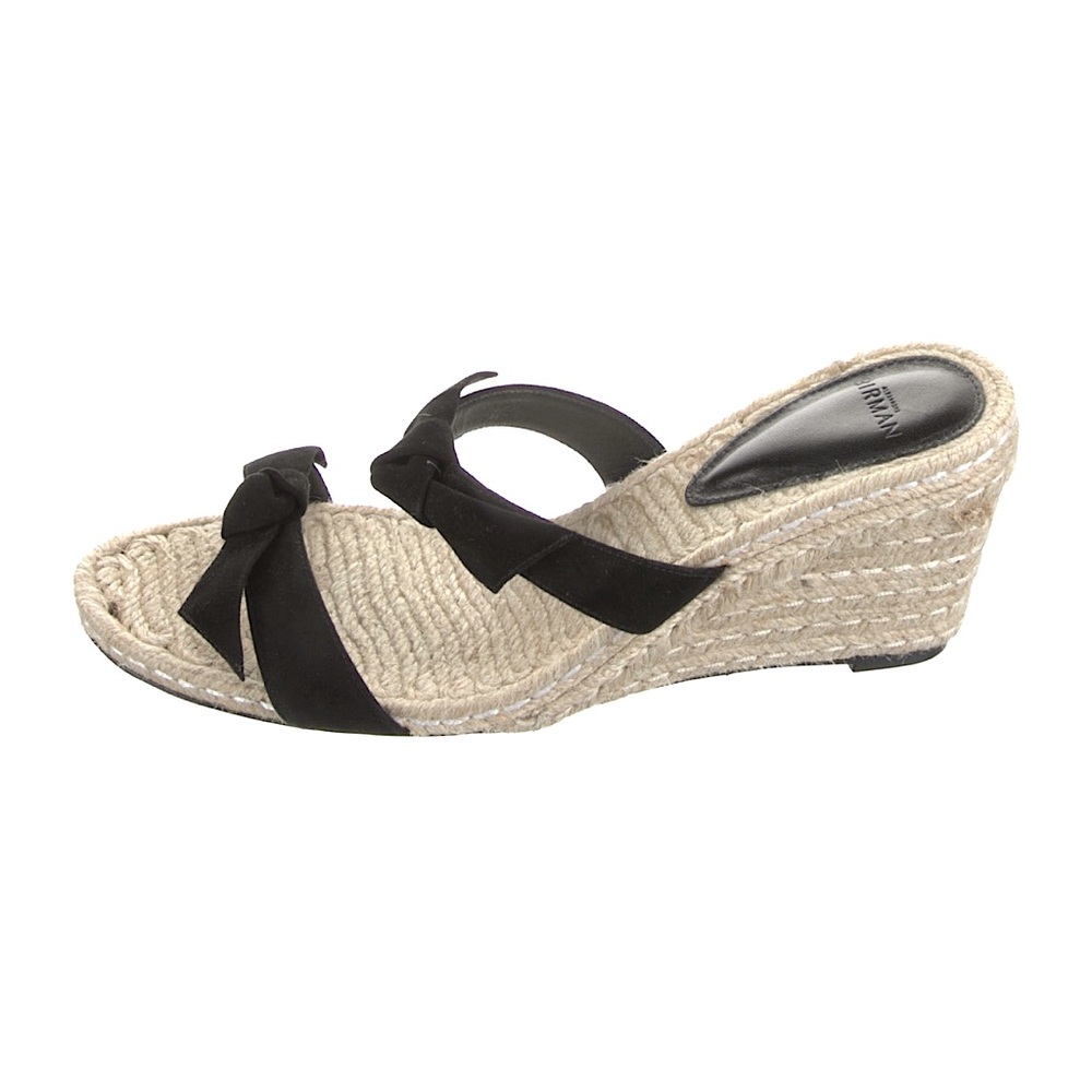 Alexandre Birman | Suede Bow Accents Espadrilles